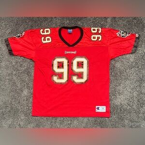 Tampa Bay Buccaneers Jersey Warren Sapp #99 Men’s Size XXL Size 52 Champion